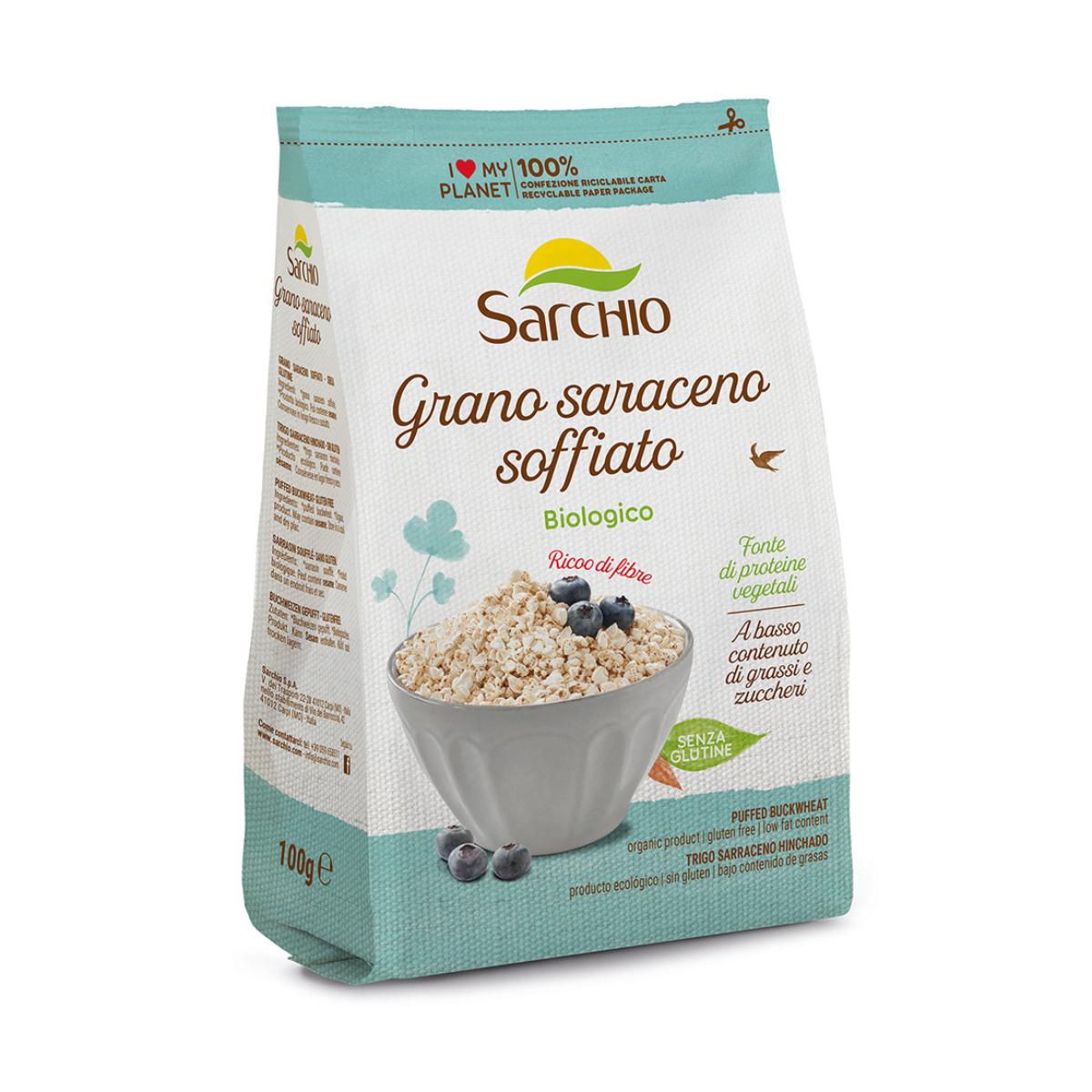Trigo sarraceno hinchado BIO Sarchio 100 g