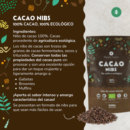 Cacao Nibs ECO Planeta Huerto 250 g