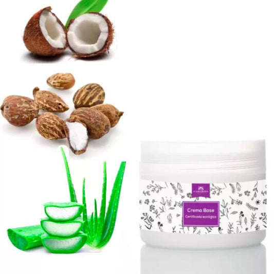 Crema Base certificada ecológica. Camassia