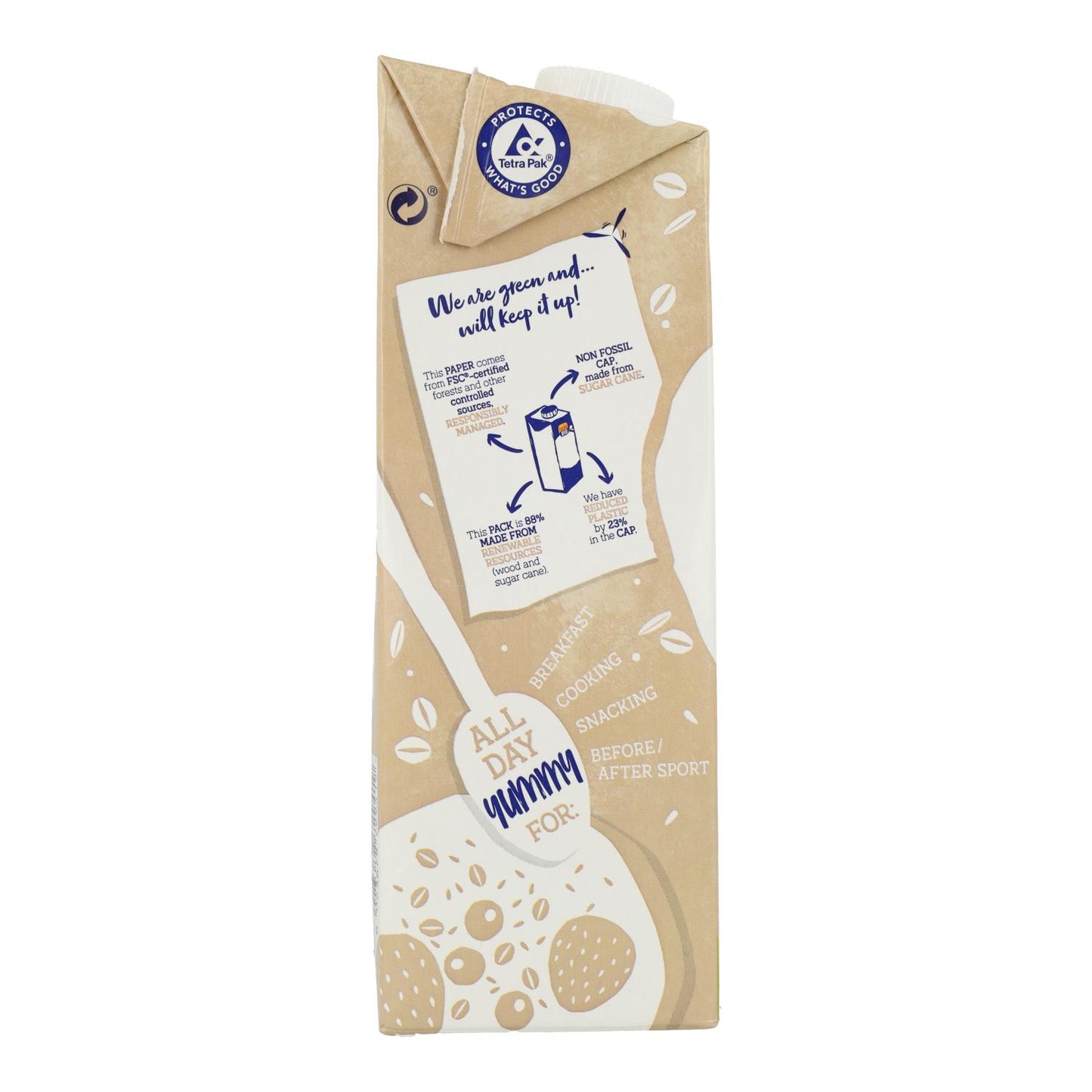 Bebida de Avena 0% azúcares BIO, 1L. Isola Bio