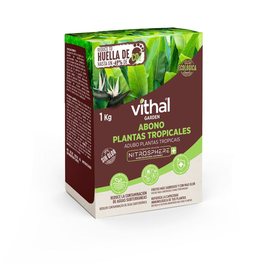 Abono Plantas Tropicales Eco Nitrosphere+ 1 Kg Vithal Garden