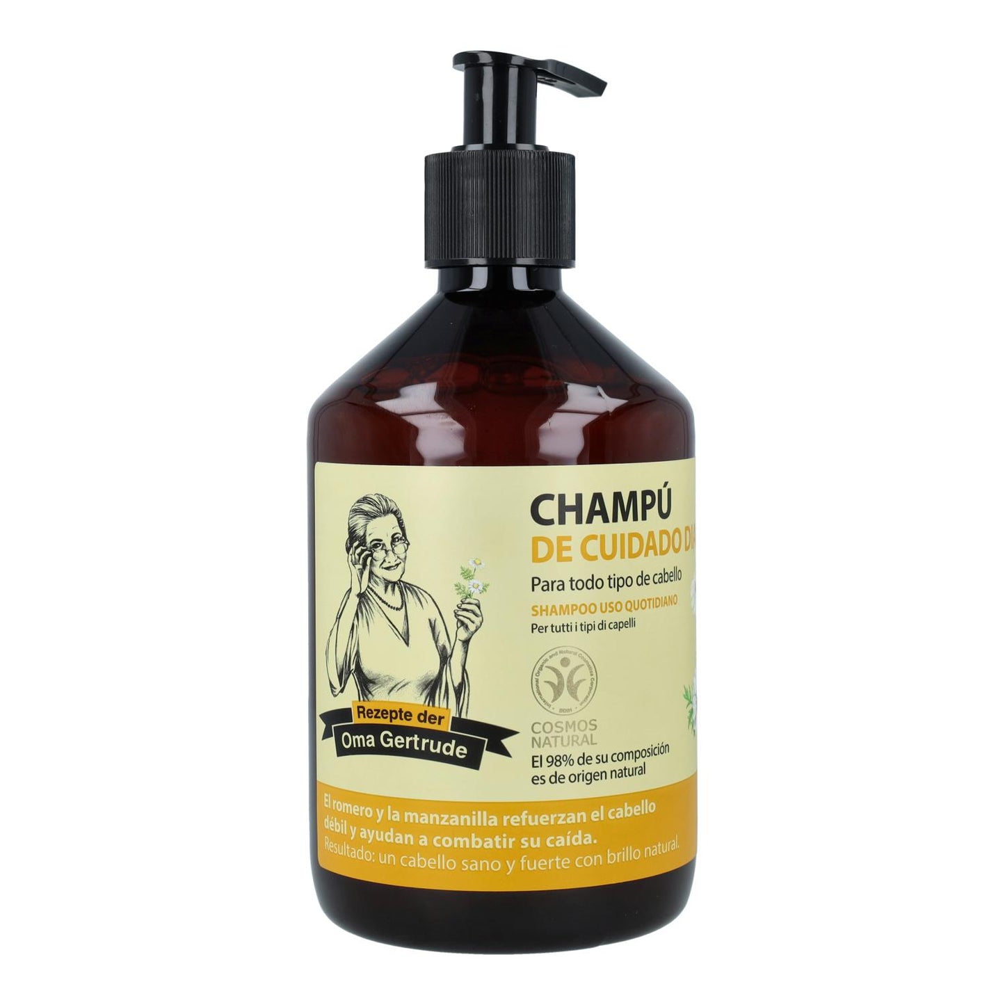 Pack 2x Champú Uso Diario Oma Gertrude 500 ml