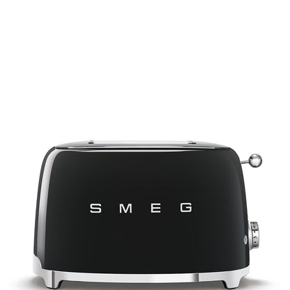 Tostador SMEG 2 ranuras 50's Style negro