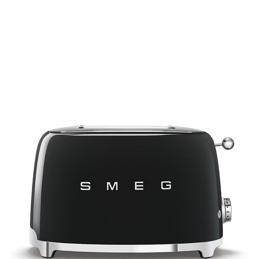 Tostador SMEG 2 ranuras 50's Style negro