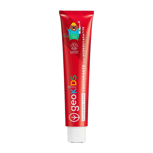 Pasta de dientes para niños con hidroxiapatita Fresa Georganics 75 ml