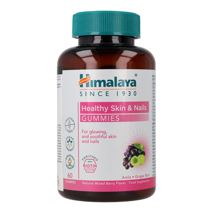 Gummies Salud piel & uñas Himalaya 60 cápsulas