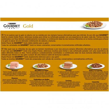 GOURMET GOLD Doble Placer Surtido Multipack (12x85g)