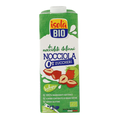 Pack 6 x Bebida de Avellana BIO Isola Bio 1 L