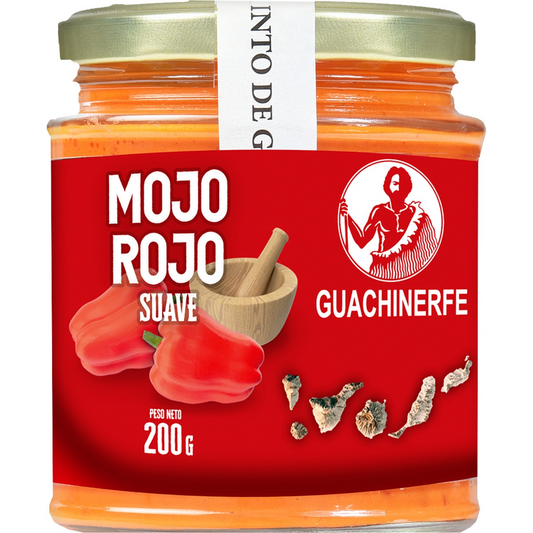 Mojo rojo suave tarro guachinerfe  200 grs