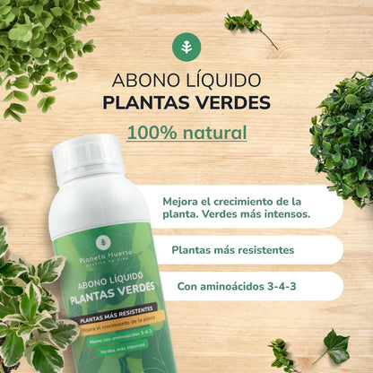 Abono Líquido Plantas Verdes Planeta Huerto 1 l