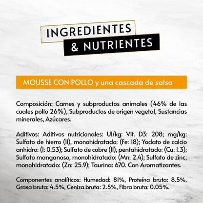 GOURMET REVELATIONS Mousse Pollo (4x57g)