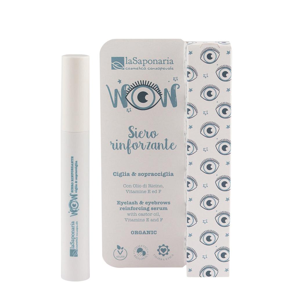 WOW sérum fortalecedor de pestañas y cejas laSaponaria 10ml