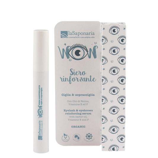 WOW sérum fortalecedor de pestañas y cejas laSaponaria 10ml