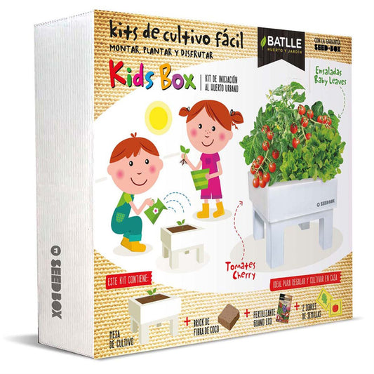 Kit de cultivo para niños Seed Box Kids Batlle