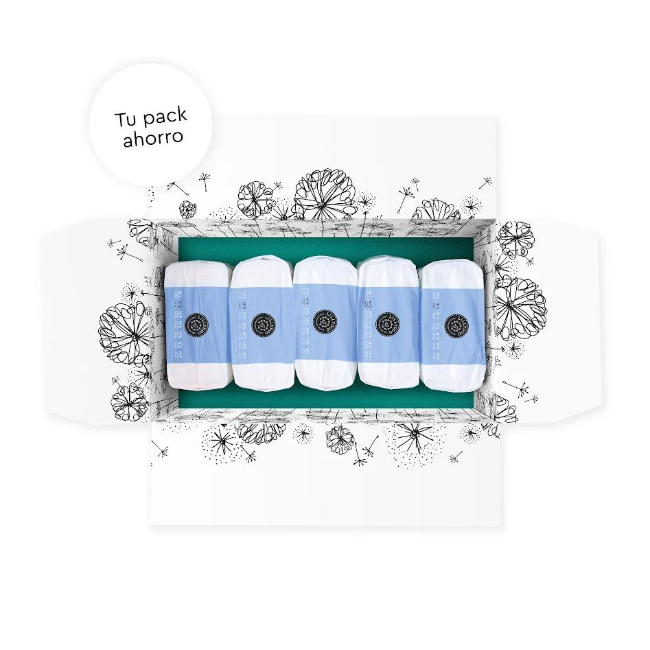 Pack ahorro Pañales LILLYDOO, Talla 2, 4-8 Kg, 185 uds