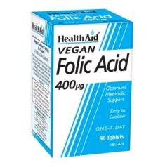 Acido Folico 400 Mcg 90 Comp Health Aid