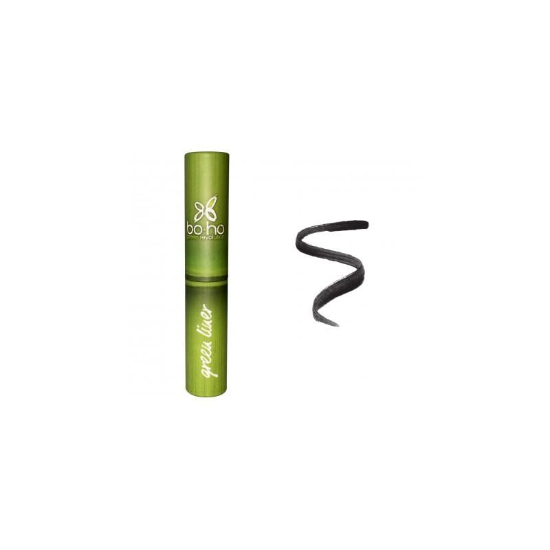 Delineador de ojos Green Liner negro Boho 3ml