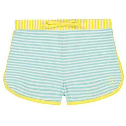 Bañador short de rayitas protector contra rayos UV