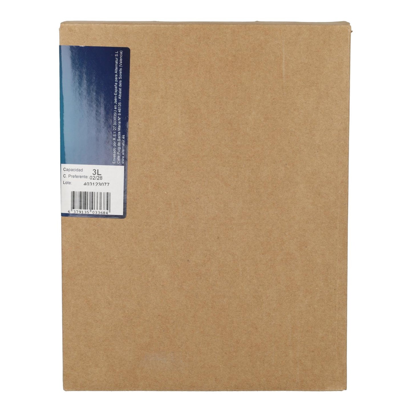 Agua de Mar Bag in Box Holoslife 3 litros