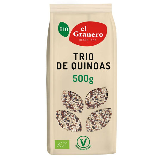 Trio de Quinoas Bio El Granero 500 g