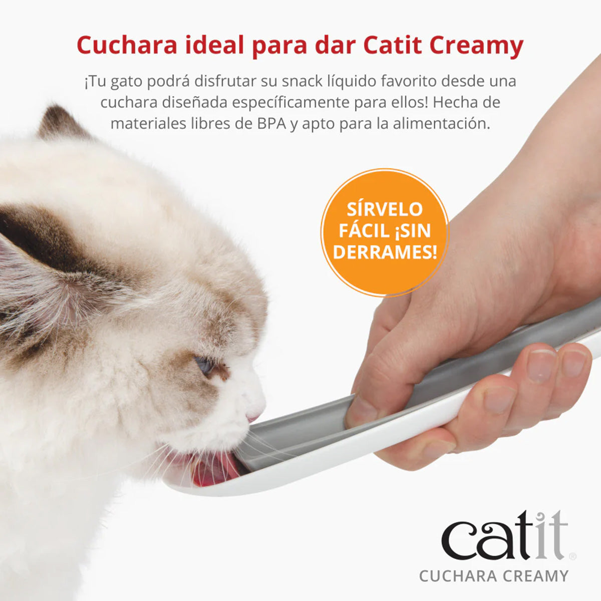 Cuchara para snacks Creamy Catit
