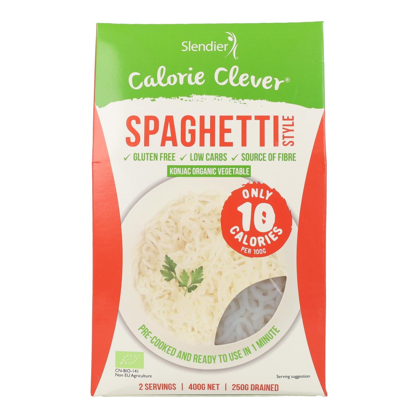 Espaguetis de Konjac bio Slendier 250 g