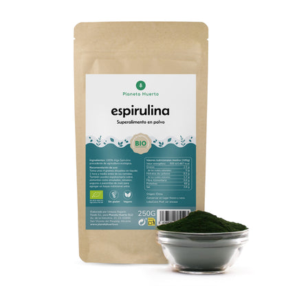 Espirulina en polvo ECO Planeta Huerto 200 gr