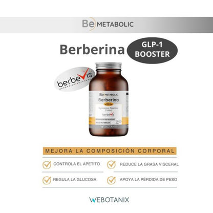 Berberina BeMetabolic WeBotanix 60 cápsulas