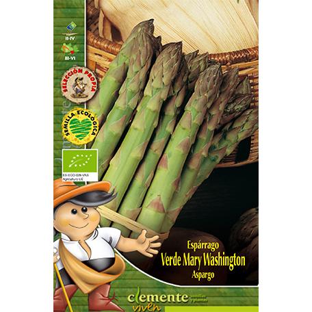 Semillas ecológicas de Espárrago Mary Washington (Verde)