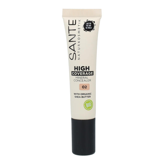 Corrector mineral alta cobertura 02 warm beige Sante 15 ml