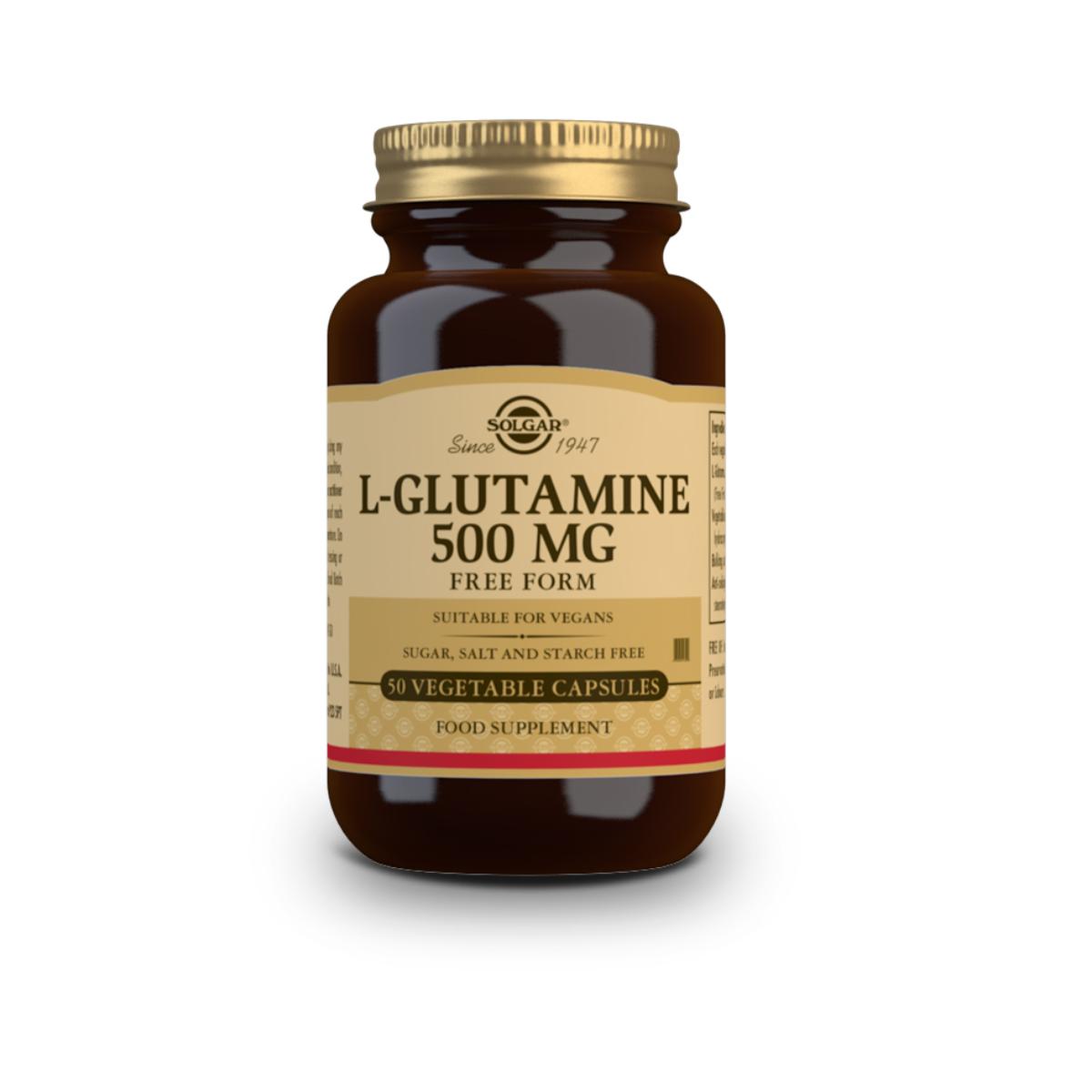 L-Glutamina 50 cápsulas vegetales