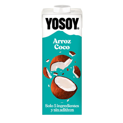 Pack 6 uds Bebida de Arroz y Coco YOSOY 1L