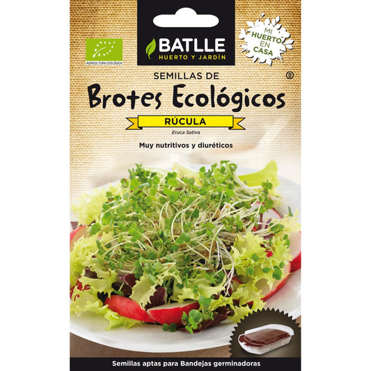 Semillas brotes eco Rúcula Batlle