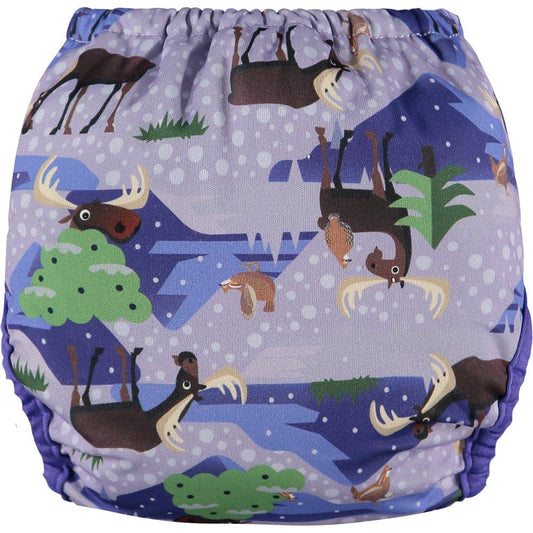 Pañal de tela Pop-in Bambu Moose Velcro Close Parent