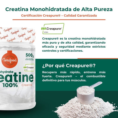 Creatina Creapure Neutra Torafood 500g