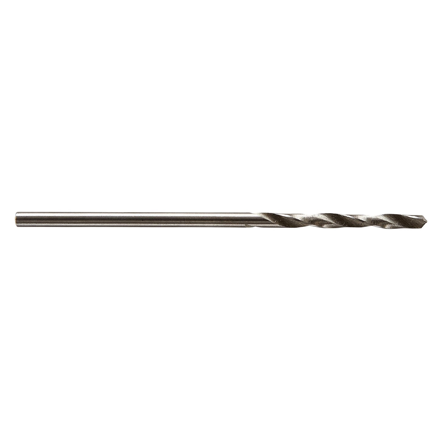 3 Brocas espirales HSS rectificadas con vástago redondo para metal Wolfcraft