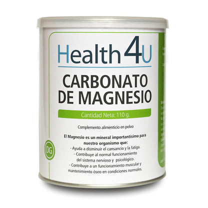 Carbonato de magnesio H4U  110 g en polvo