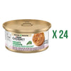 Pack 24 x GOURMET Nature's Creations Rico en Láminas de Atún con Gambas en Gelatina 70g
