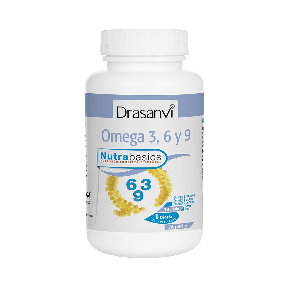 Omega 3-6-9 24 Nutrabasicos Drasanvi 24 Perlas