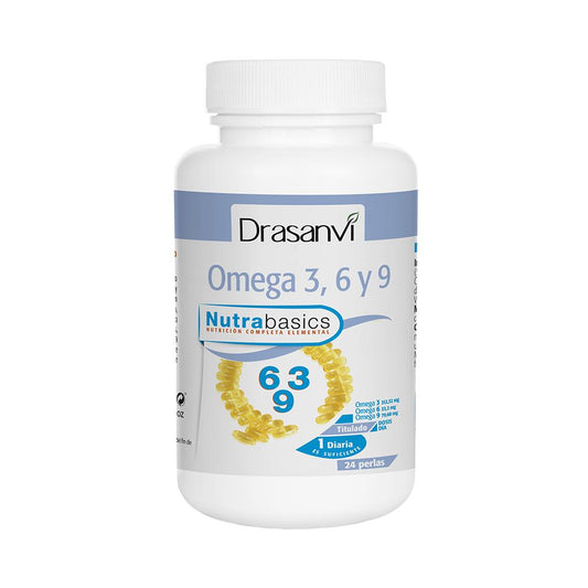 Omega 3-6-9 24 Nutrabasicos Drasanvi 24 Perlas