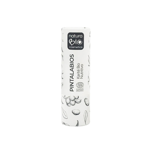 Pintalabios 05 Amapola Silvestre, Hidratante y Nutritivo con Manteca de Karité, NaturaBio Cosmetics, 3.5g