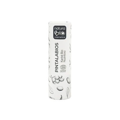 Pintalabios 03 Geranio Común, Hidratante y Nutritivo con Manteca de Karité, NaturaBio Cosmetics, 3.5g