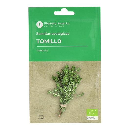 Semillas ecológicas de Tomillo Planeta Huerto