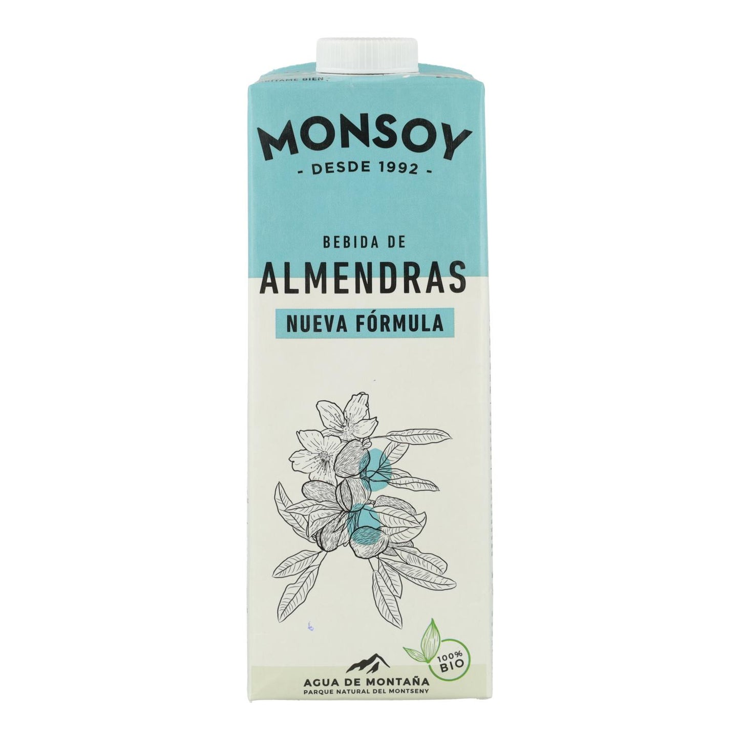 Pack 6 uds Bebida Almendra BIO Monsoy 1 L