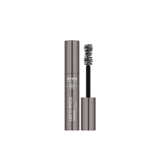 Máscara pestañas lash to impress negro Lavera 14 ml