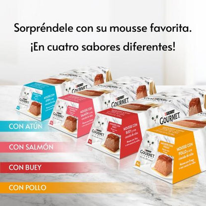 Pack 6 x GOURMET REVELATIONS Mousse Atún (4x57g)
