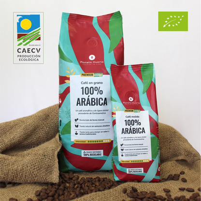 Pack 4x Café molido Eco 100% Arábica Planeta Huerto 250 g