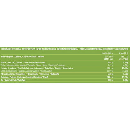 Barrita energética manzana, dátiles y avellana Paleobull 55 g