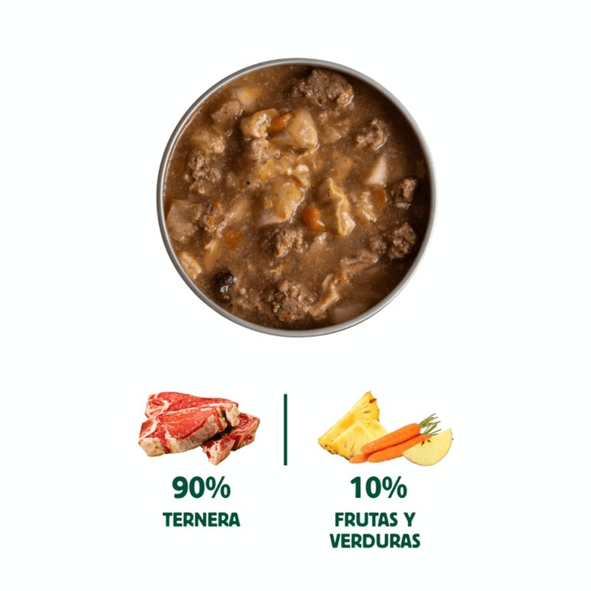 Cazuelas Caseras Ternera y Piña Wild Balance 280g