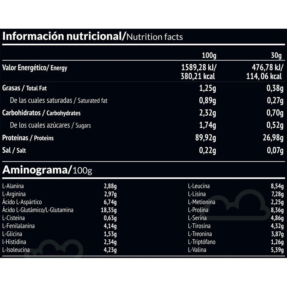 PaleoBull Valquiria Aislado de proteína sabor Neutro